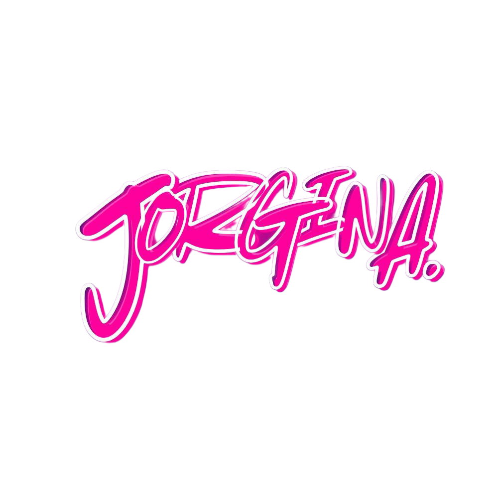 JORGINA Logo Sticker